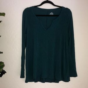 Hollister Teal Must Have Collection Long Sleeve